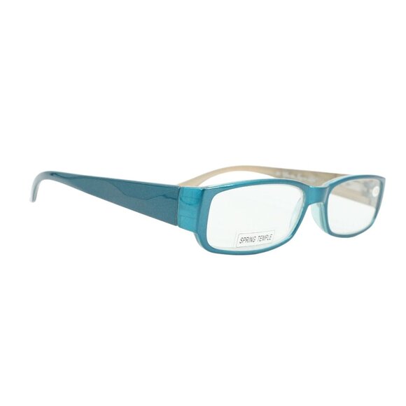 Joy Mangano Accessories - New Joy Mangano Blue Thin Frame Spring Temple Reading Glasses +2.50